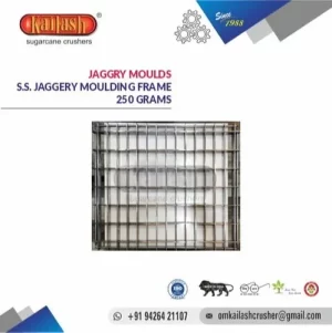 STAINLESS STEEL JAGGERY MOULDS 250 GRAMS