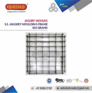 STAINLESS STEEL JAGGERY MOULDS 500 GRAMS