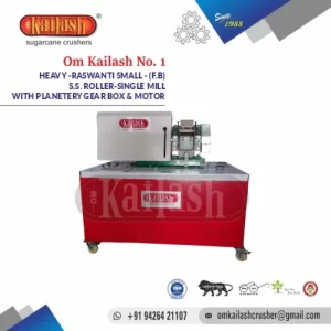 Automatic Sugarcane Juice Extraction Machine S.S. Roller