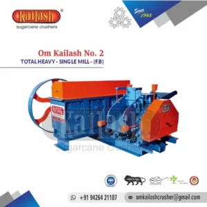 Sugarcane Crusher 20-25 Tcd for Jaggery Plant